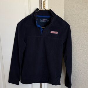 Vineyard Vines Dark Blue Quarter-Zip Pullover